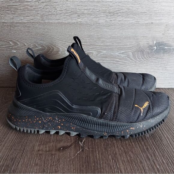 PUMA Mens Pacer Future Trail Slip-On Sneakers Shoes Casual - Black - 11 - Picture 1 of 10